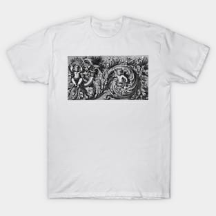 Ancient Mural Graphic T-Shirt